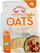 Rolled Oats 32 oz (2 lb) – Whole Grain, Non-GMO, Glyphosate-Free, High in Fiber, Australian Style Creamy Oats