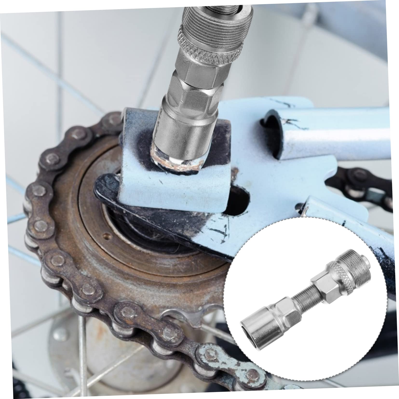 ibasenice Extractor de manivela Herramienta de Soporte Inferior Herramienta extractora de manivela Herramienta de extracción de bielas Herramienta para Quitar bielas de Bicicleta
