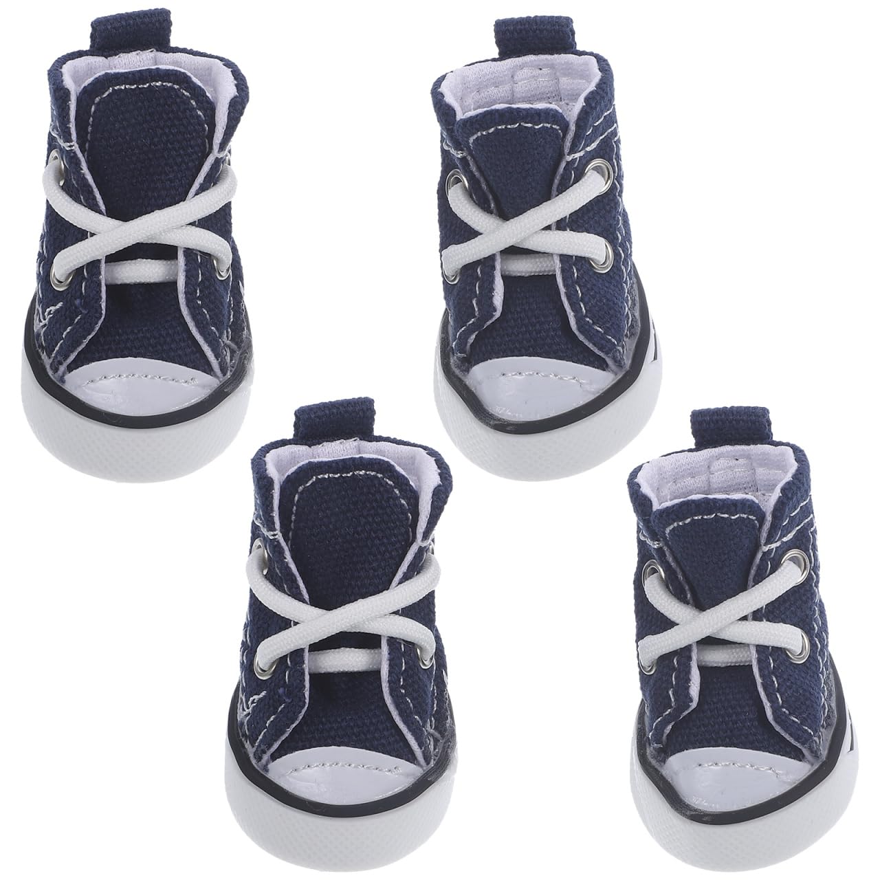 SUPVOX Lot de 4 chaussures décontractées à lacets pour chien de petite taille XS