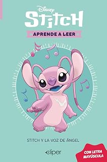 Disney. Aprende a leer con letra MAYÚSCULA - Stitch y la voz de Ángel