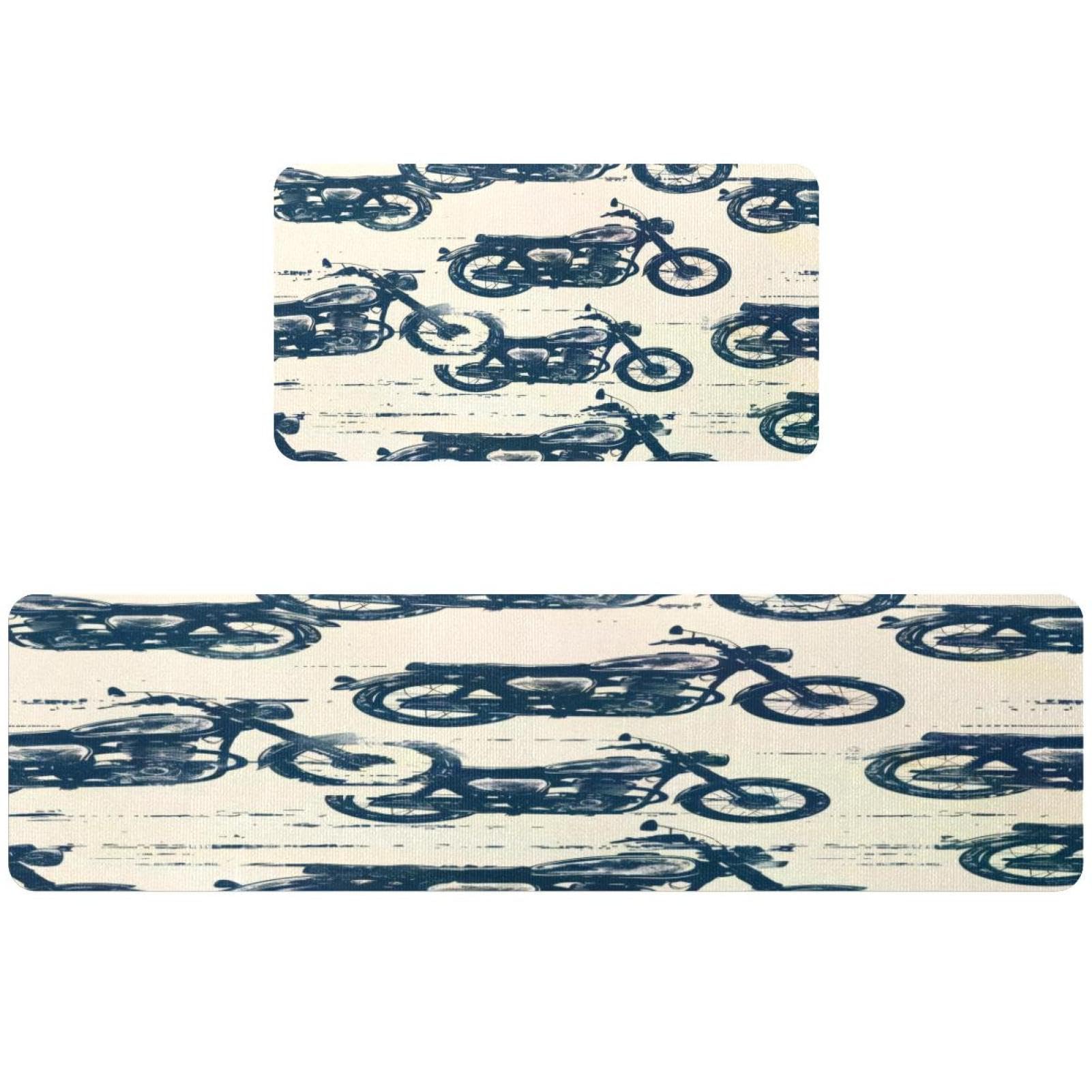 Alfombrillas de cocina de motocicletas VAPOKF para evitar suelos resbaladizos