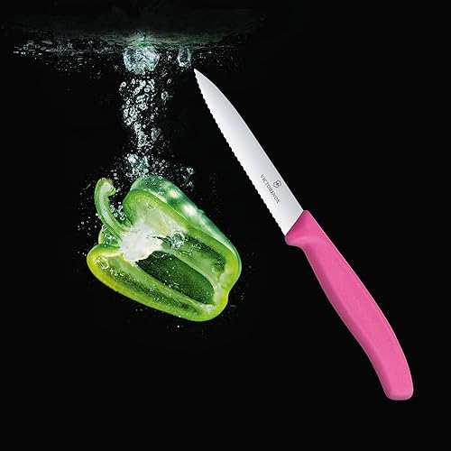 Miniatura 5 de Victorinox - 6.7736.L5 Victorinox Swiss Classic Cuchillo de pelar, 3.9 pulgadas, color rosa
