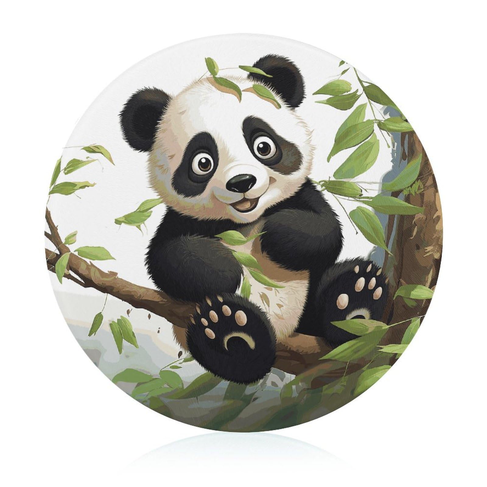 Planche à découper antidérapante et résistante aux rayures panda