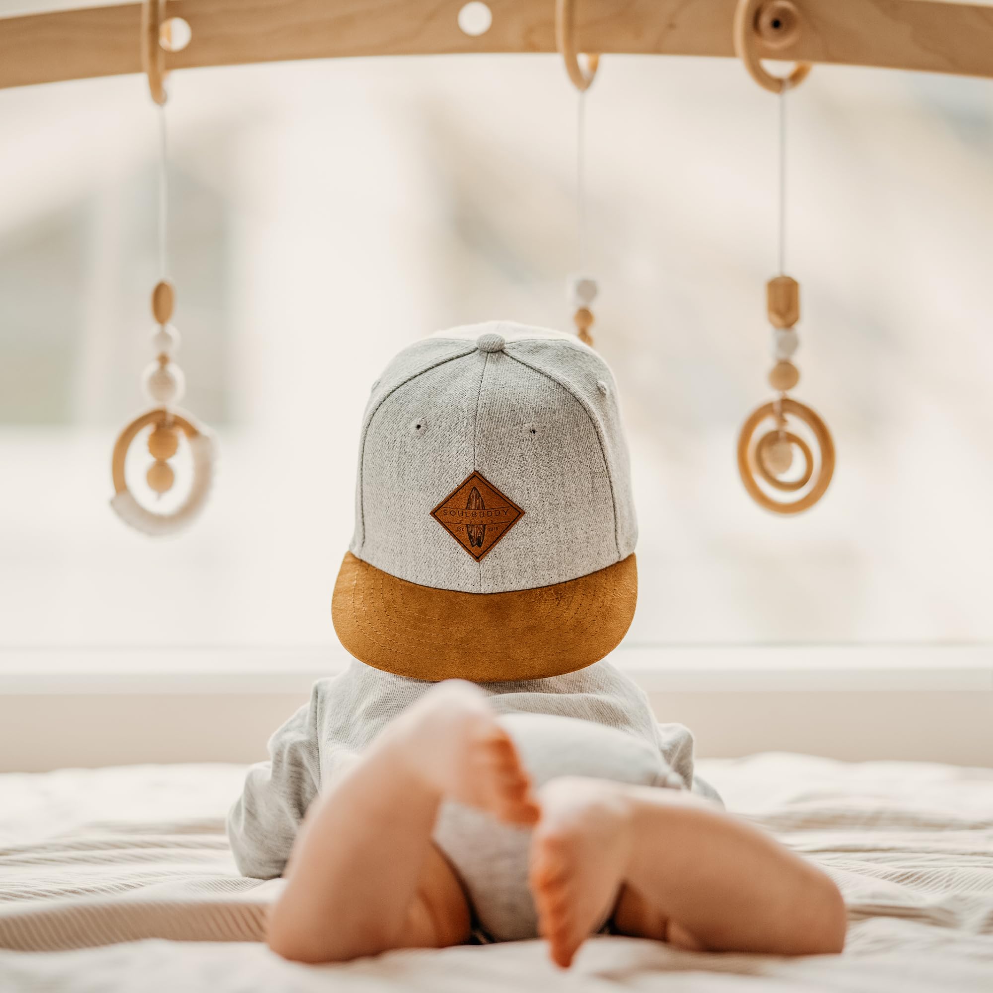 Soulbuddy Kinder Baseball Cap Jungen Mädchen – Verstellbare Kinderkappe – Sommer Schirmmütze mit Sonnenschutz – Outdoor & Freizeit Snapback – 3 Größen verfügbar