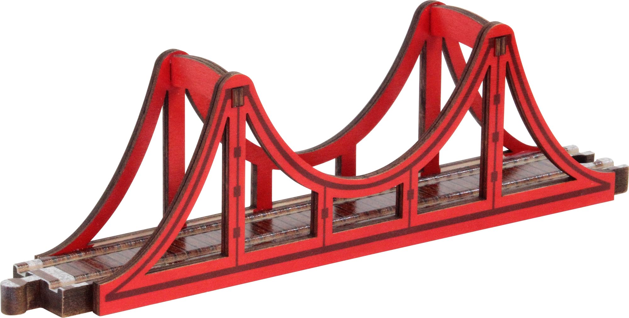 Maple Landmark Suspension Bridge - 12 inches - Made in USA