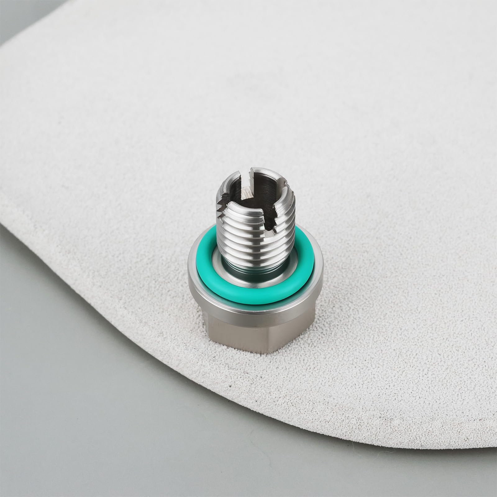 Kit riparazione tappo scarico olio M12.1-1.5x15MM filettatura autofilettante per auto SUV camion