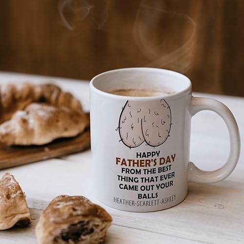 Miniatura 14 de Taza personalizada con oso para mamá, regalo personalizado para Día de la Madre o cumpleaños, de parte de hija o hijo, incluye hasta 9 nombres, taza