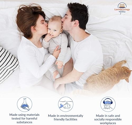 Miniatura 5 de Juego de sábanas de tamaño Queen, suave como la mantequilla de 600 hilos, 100% algodón egipcio puro tejido satinado, las mejores sábanas para cama,