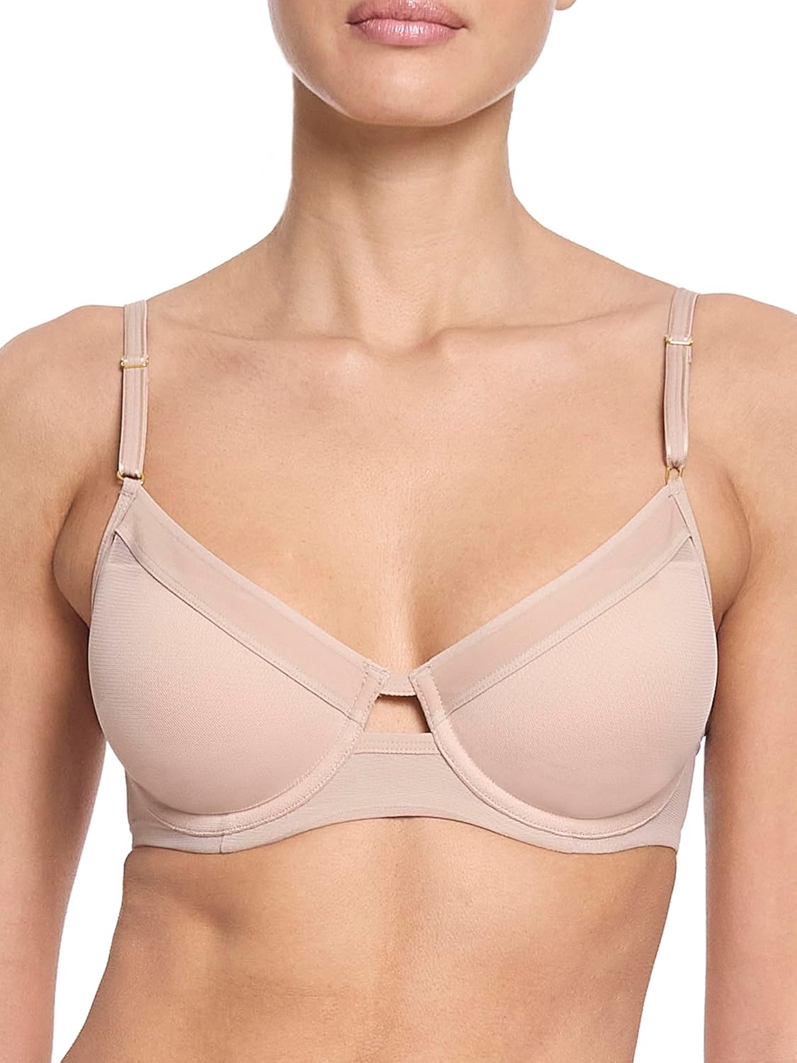 hanky panky Women's Mesh High Apex T-Shirt Bra