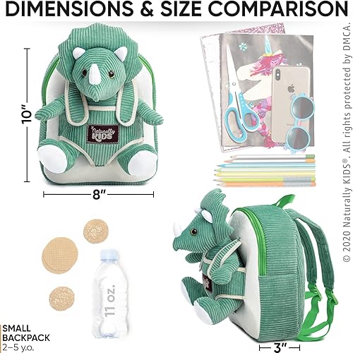 Miniatura 267 de Naturally KIDS - Juguetes de unicornio para niños y niñas de 2 a 3 años, regalos de cumpleaños, mochila de unicornio para niños pequeños 03 Unicornio