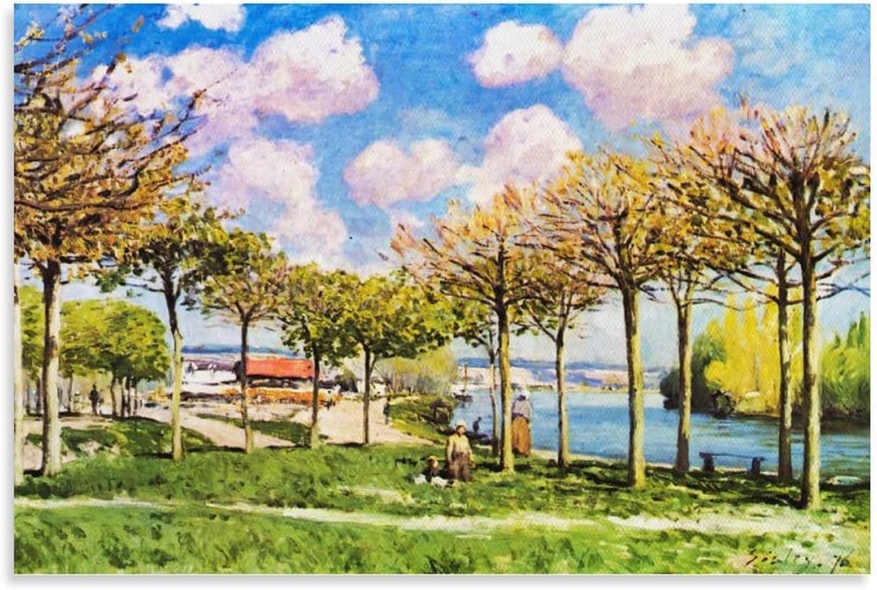 Amazon.co.jp: Alfred Sisleyアルフレッド・シスレー 名画の数々