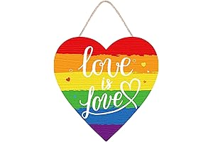 Personalized Pride Door Hanger with Customizable Initials - Perfect Home Decor for Pride Month