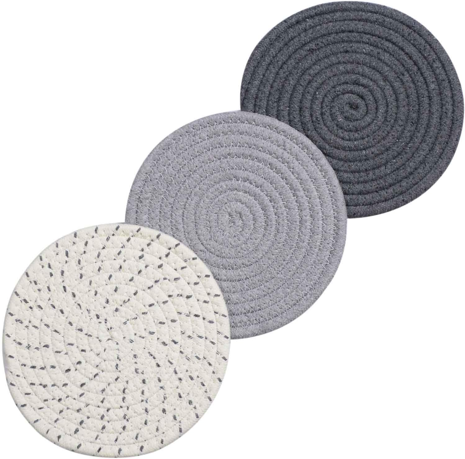Lifaith Potholders Set Trivets Set 100 Pure Cotton Thread