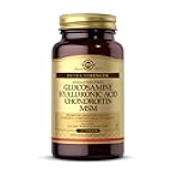 Glucosamine Hyaluronic Acid Chondroitin MSM, 120 Tablets - Supports Healthy Joints - Supports Range of Motion & Flexibility - Extra Strength, Shellfish Free - Non-GMO, Gluten Free - 40 Servings