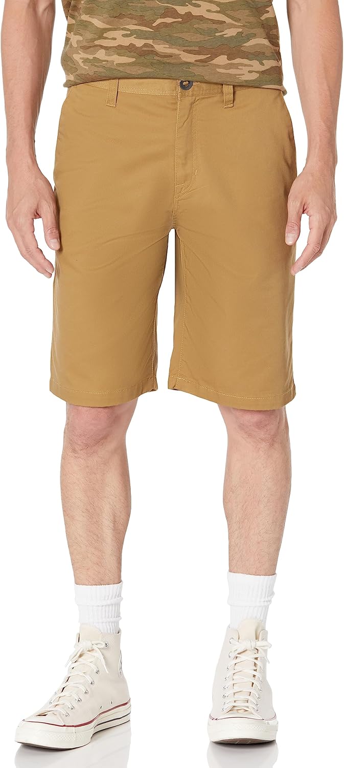 Volcom Men's Frickin Chino Short Dark Khaki 30