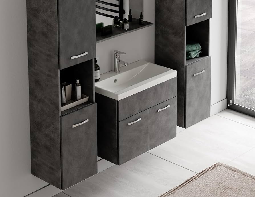 Das Ultimative Badmöbel Set mit Waschbecken 60 cm: Mehr als Nur Funktionalität () Das Ultimative Badmöbel Set mit Waschbecken 60 cm: Mehr als Nur Funktionalität