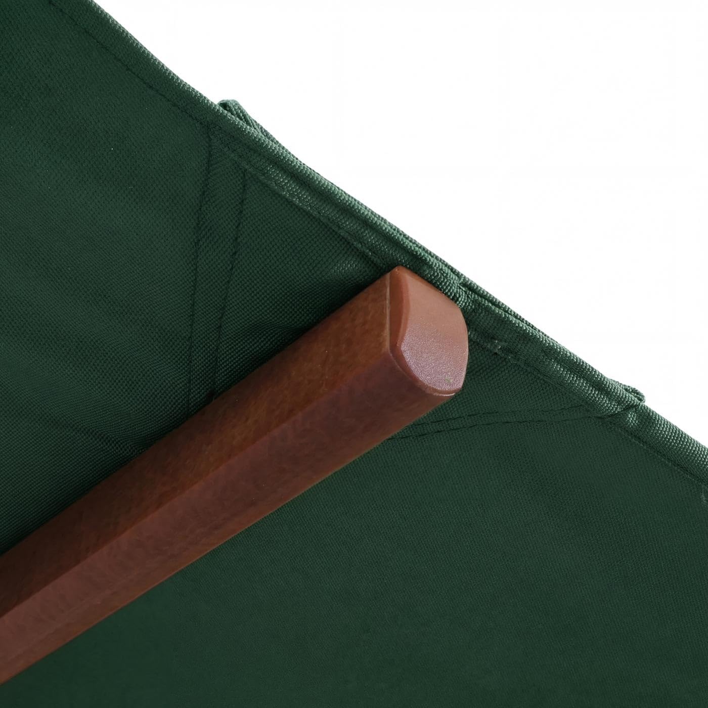 Mendler Zapasowy pokrowiec do gastronomii drewniany parasol przeciwsłoneczny HWC-C57b, pokrowiec na parasol przeciwsłoneczny, prostokątny 3 x 3 m poliester 3 kg - ciemnozielony