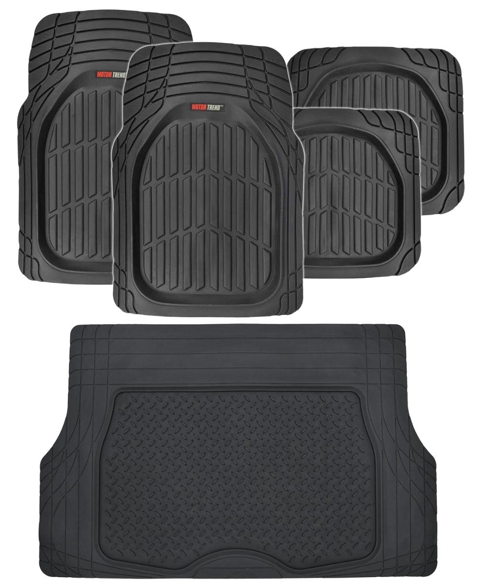 Buy Motor Trend FlexTough Deep Dish Heavy Duty Rubber Floor Mats