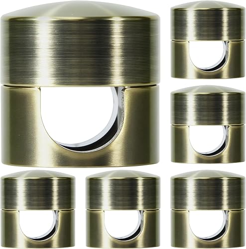 Miniatura 34 de 3 juegos de soportes de cargador para cables, soportes de anclaje de cable ajustables de color cobre antiguo, clips de cable de metal adhesivo,