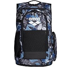 ARENA All Set Sports Swim Backpack Athletes Gym Rucksack Multisport Daypack Large Training Gear Equipment Bag for Teens Men Women 45L Scratch