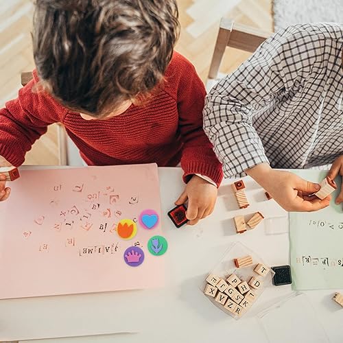 Miniatura 2 de BESPORTBLE 36 esponjas de pintura de EVA, esponja de pintura de espuma para dibujo, esponjas de aprendizaje temprano, esponja de pintura para