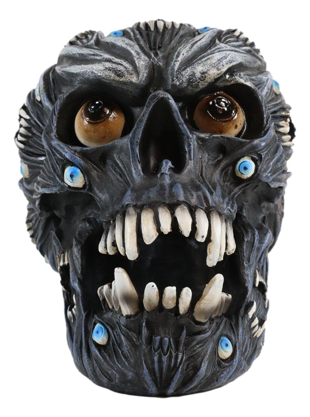 Amazon.com: Ebros Large Demonic Alien Evil Eyes and Fangs Morphing