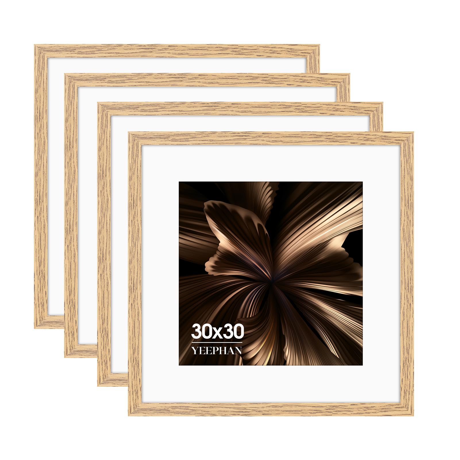 30x30 Picture Frame - Square Frames with Mount for 20x20cm Prints