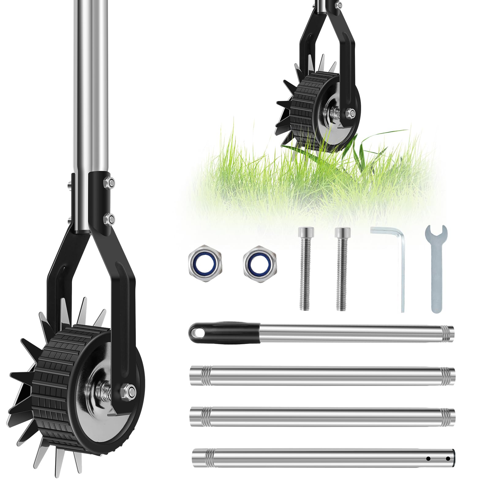 Serrated Blade Edger Grip Edge Tools Lawn Edging Tool 58-Inch Manual ...