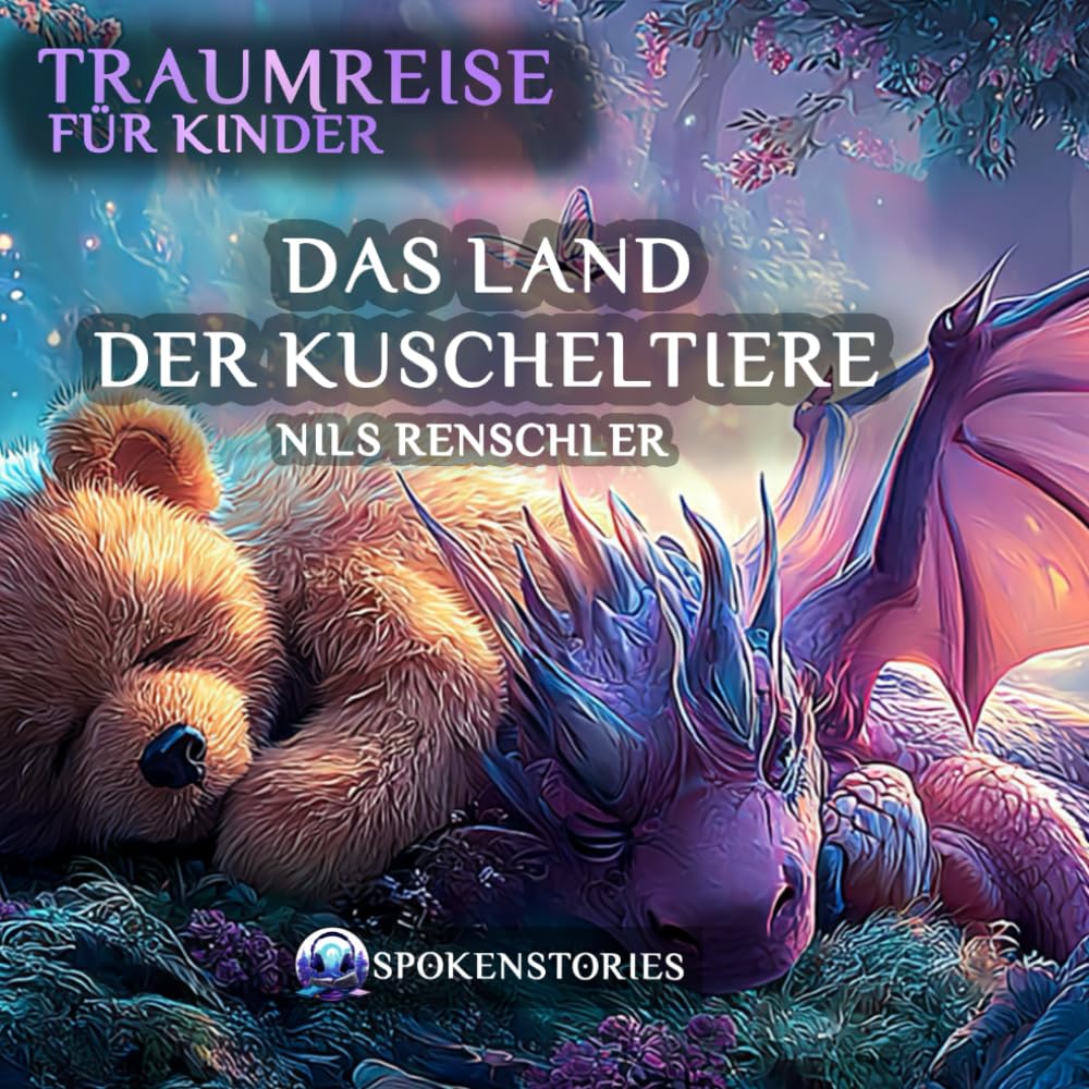 Traumreise für Kinder – Sanfte Traumreise zum Einschlafen | Beruhigende Gute-Nacht-Geschichte für Kinder ab 3 Jahren: Das Land der Kuscheltiere