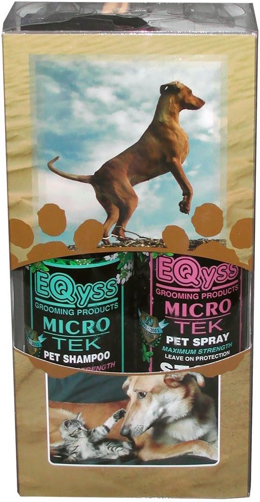 Eqyss Micro-Tek System Pack: Pet Shampoo and Pet Spray