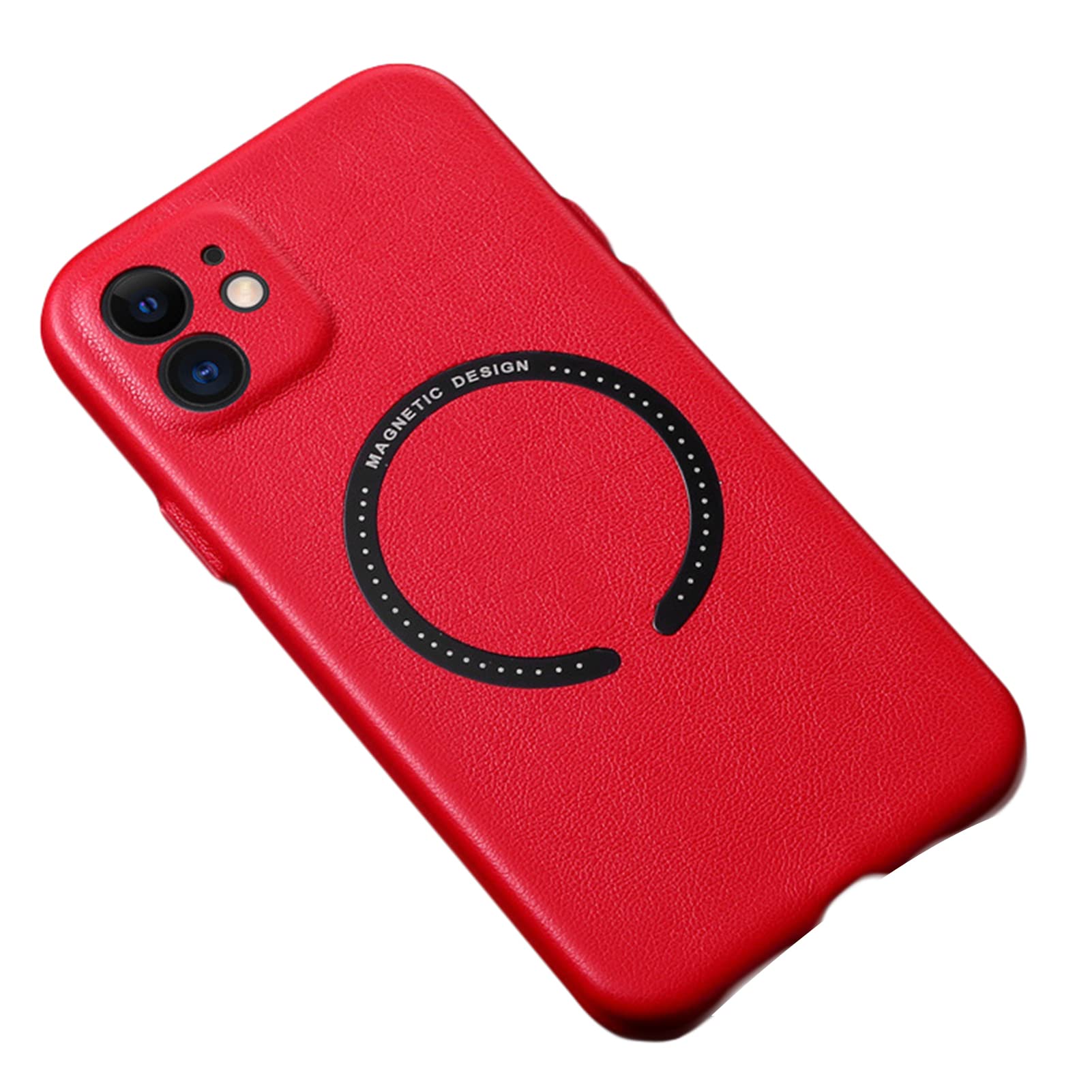 MyGadget Cover per iPhone 14 - Custodia Protettiva in Silicone Morbido – Case TPU Flessibile - Ultra Protezione Antiurto & Antigraffio - Rosso