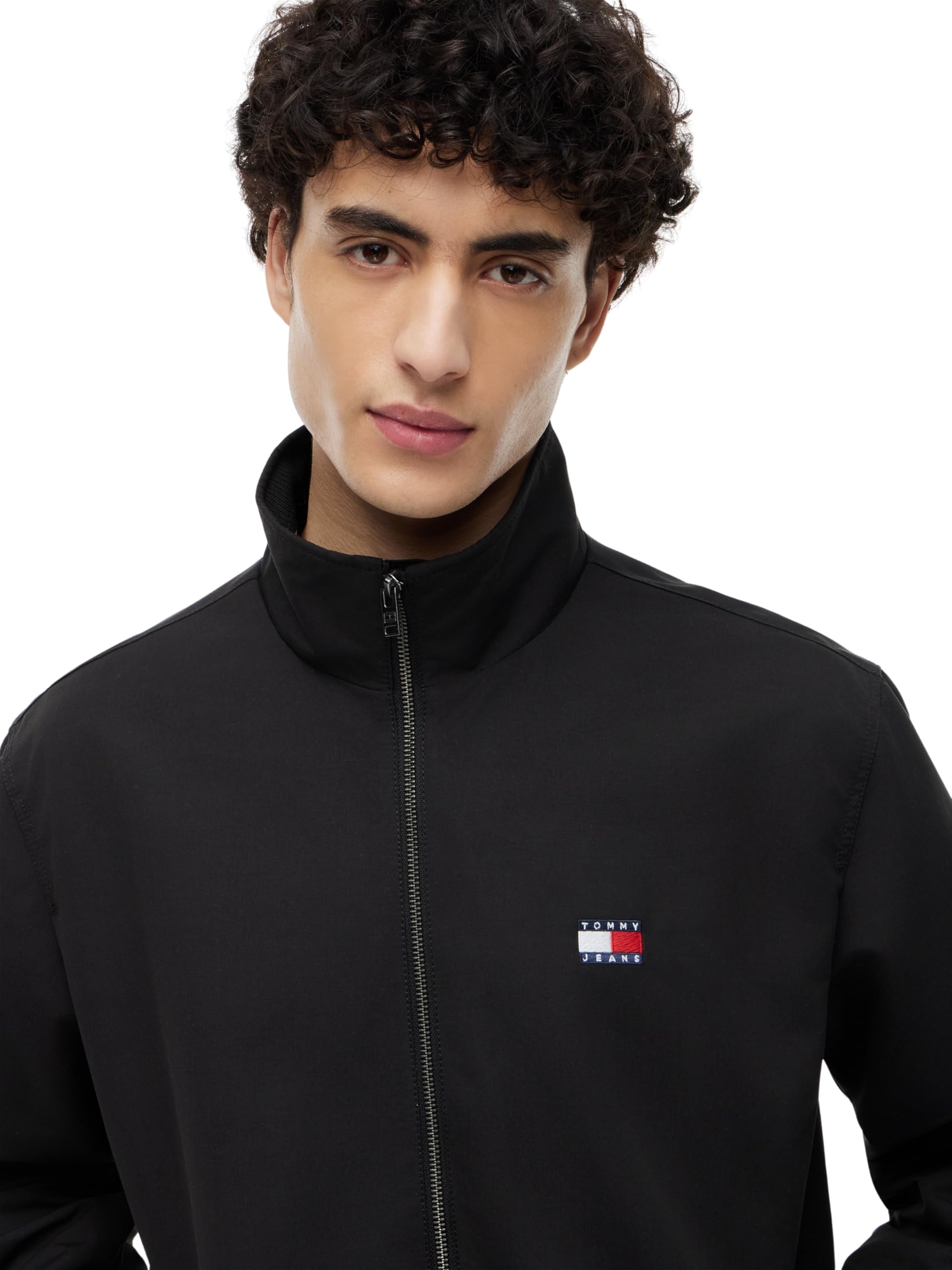 Tommy Jeans Kurtka męska TJM ESSENTIAL EXT DM0DM22720 Inne kurtki, CZARNA (Czarna), S, czarny (czarny), S