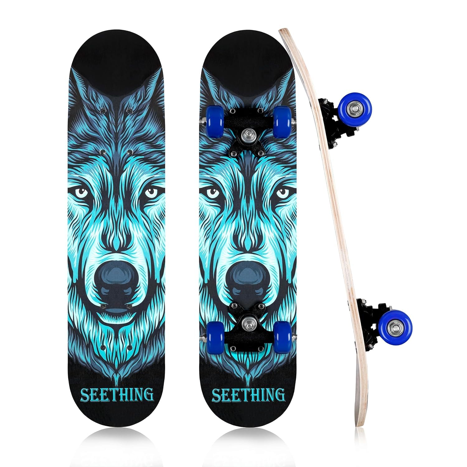 See full amazon price history chart for GRACIOUS MART Wood Stylish Sticker,Graphics,4 Weels,Large Complete Skaetbord, Professional,Skatebord For Beginner Kids,Girls,Boys,Teens,Adults,Suitable All Age Groups (Seething multicolour) GRACIOUS MART Wood Stylish Sticker,Graphics,4 Weels,Large Complete Skaetbord, Professional,Skatebord For Beginner Kids,Girls,Boys,Teens,Adults,Suitable All Age Groups (Seething multicolour) (B0CYP94YTC) Amazon Price History, Amazon Price Tracker