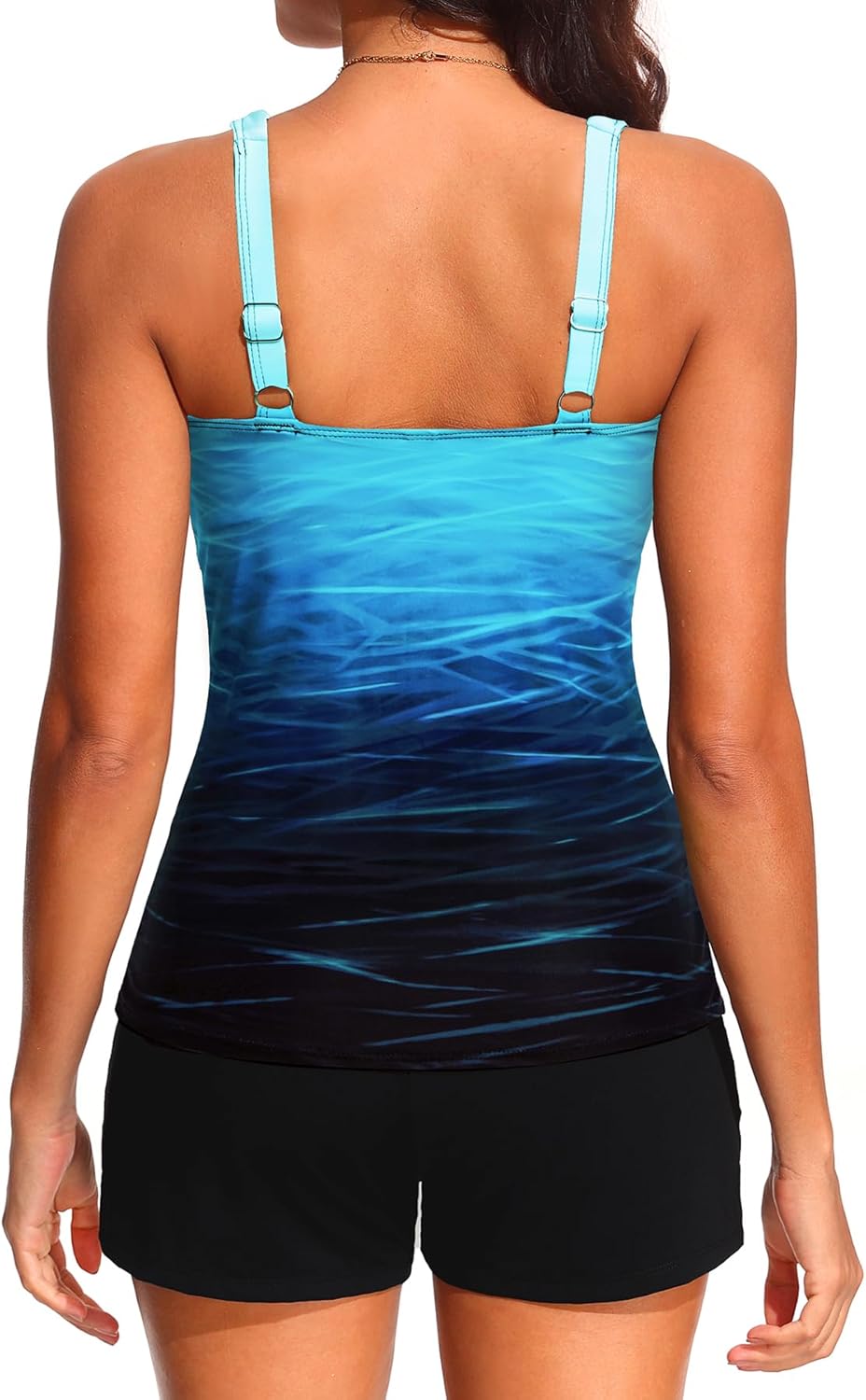 Tankini Swimsuits with Shorts - Two Piece Swimsuits Tummy Control Bathing Suits with Two Side Pockets 2025 - Image 2