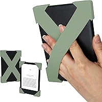 Vista 15 de Strapsicle Correa de mano de silicona – Paperwhite Gen 11 (17,2 cm) & Gen 12 (17,8 cm), Colorsoft – Grande – Pack de 2 – Negro – Cómoda alternativa