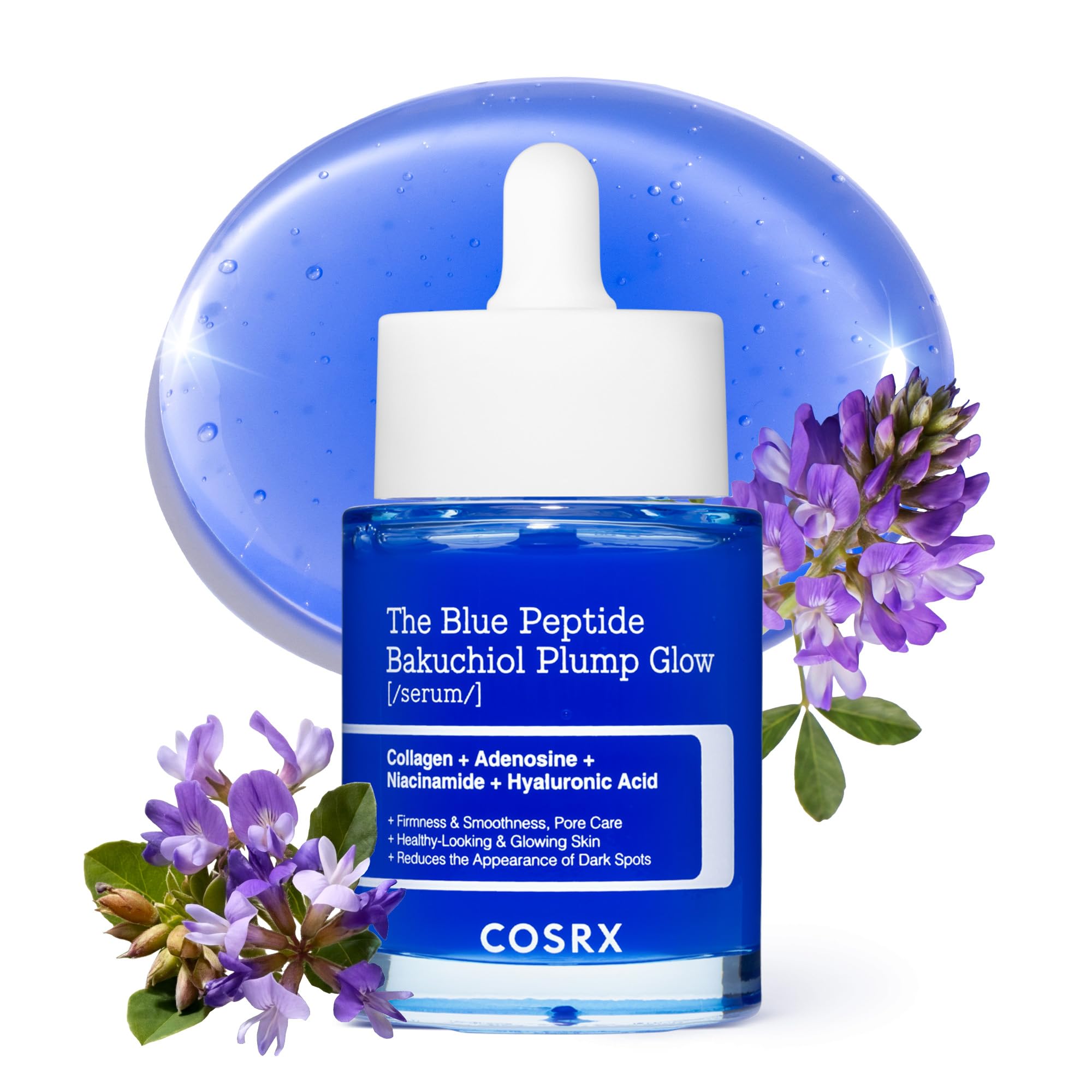COSRX The Blue Copper Peptide Bakuchiol Serum Glow & Plumping 1.69 Fl Oz | GHK-Cu 5 Multi Peptide with Collagen Anti-Aging Serum Glow & Plump Serum for Skin Hydration & Elasticity Korean Skin product thumbnail 3