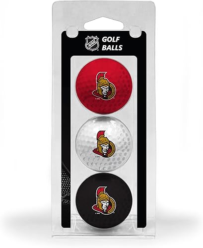 Miniatura 4 de Team Golf NHL Regulation Size Golf Balls, 3 Pack, Full Color Durable Team Imprint