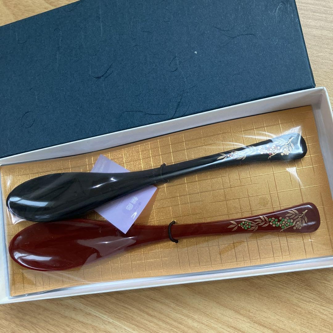 輪島塗　朱色スプーン3本セット 輪島塗のカトラリー | 輪島塗 加藤漆器店 公式オンラインショップ