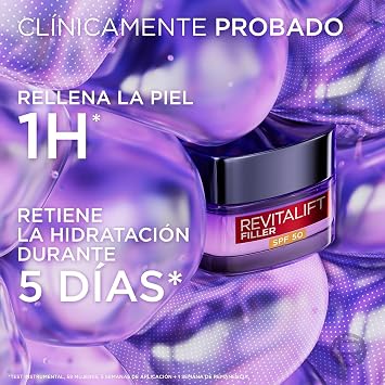 L'Oréal Paris Revitalift Filler Day Nº1 Moisturizing Cream with SPF 50, 50