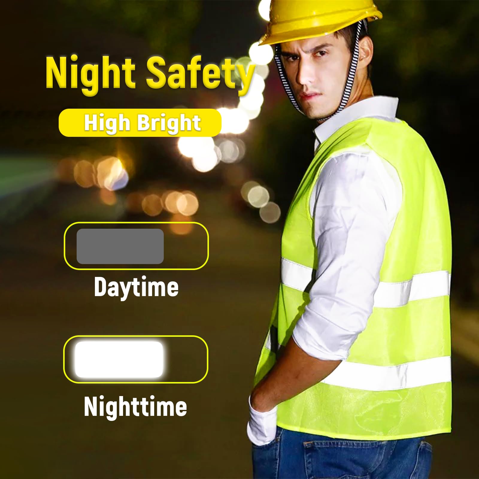 Gilet De Sécurité à Haute Visibilité Jaune En Tissu à Mailles De Classe 2 (G/TG) | Milwaukee Tool