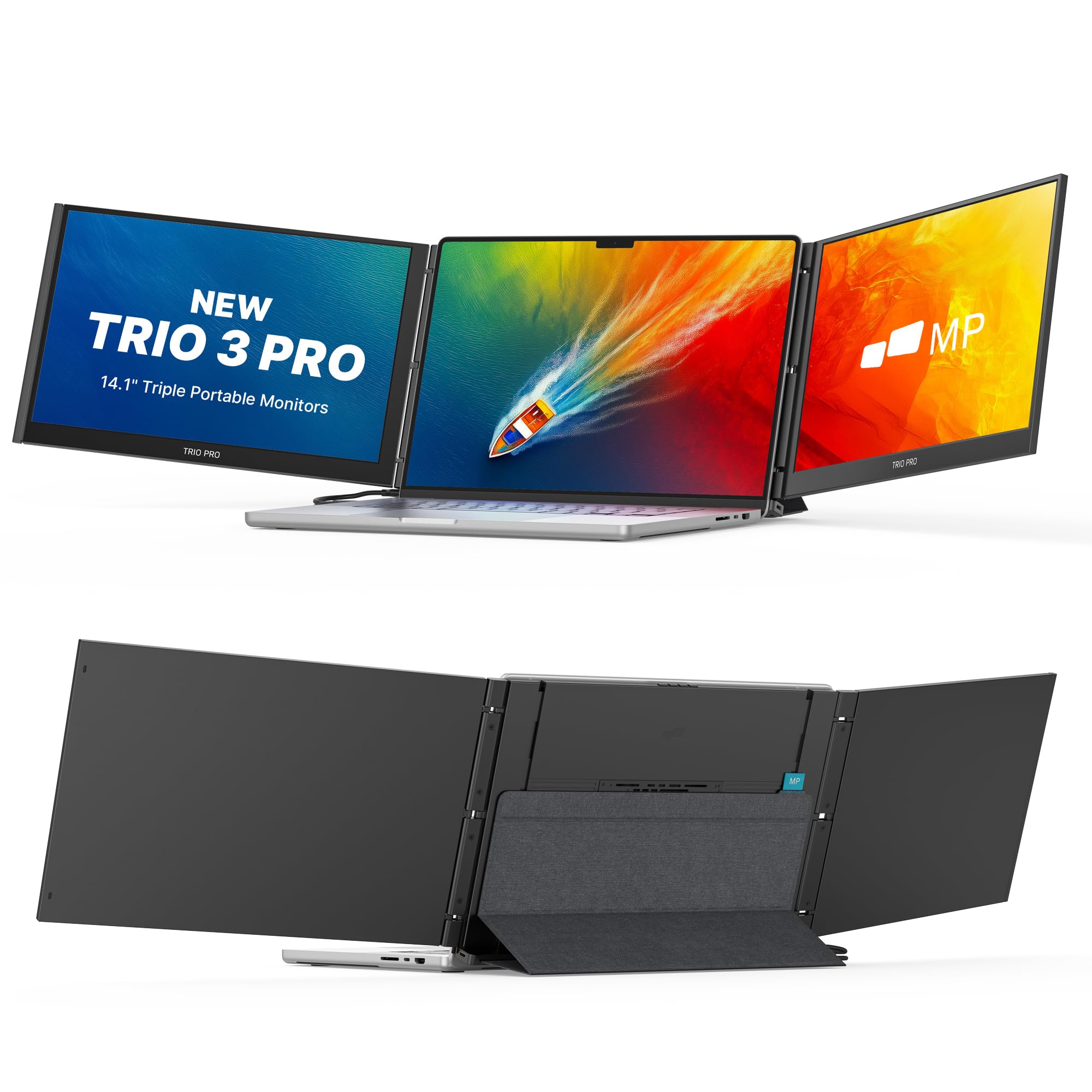 ディスプレイ・モニター本体 TRIO by MobilePixels Amazon.com: Trio Max 14.1