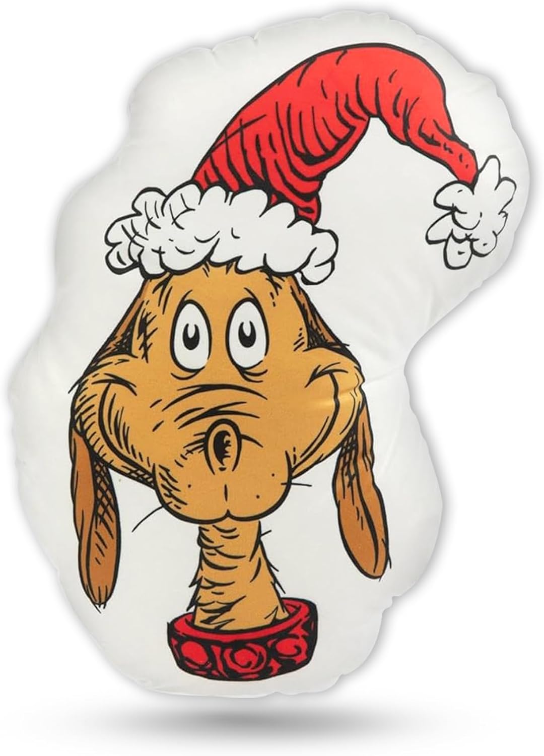 Hobby Lobby Dog Picture Pillow, Dog Shaped Pillow – Whimsical Christmas Pillow for Kids, Premium Quality Polyester, Soft & Nostalgic Design - Christmas Pillows