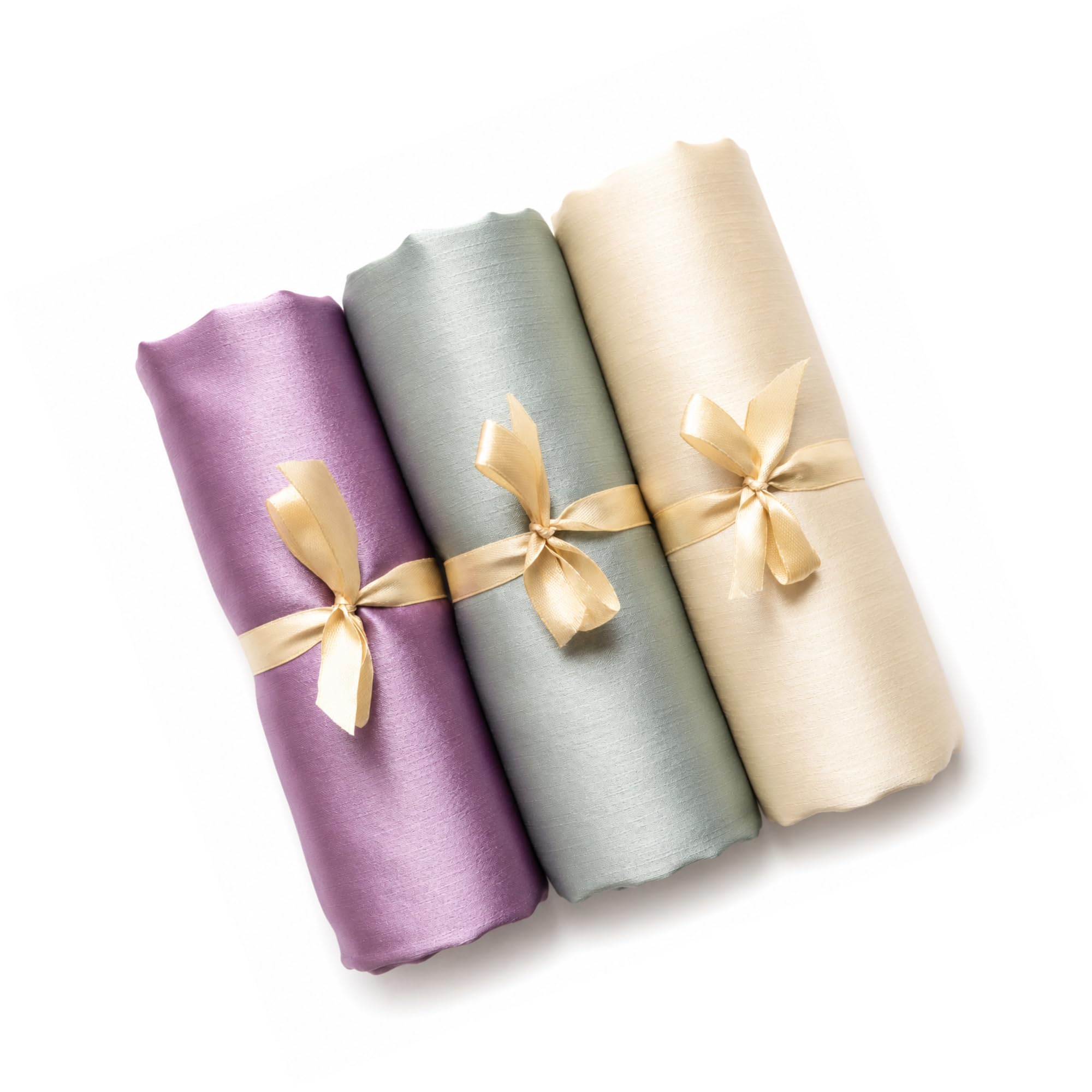 ™ Muna Satin Hijab Scarf for Women | Pack of 3 Hijab Set | 200 x 70 cm | Silky Smooth & Lightweight | Premium Everyday Color Collection-image-1