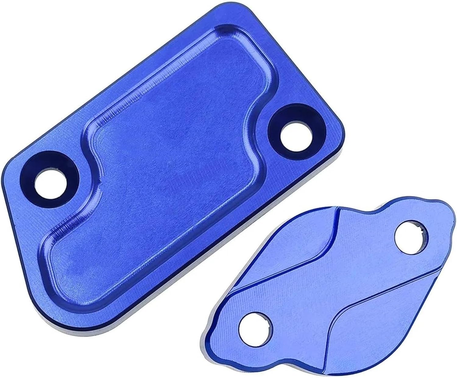 Motorcycle CNC Front Rear Brake Fluid Reservoir Cover Cap Compatible With YZ125 2008-2021 YZ125X 2017-2021