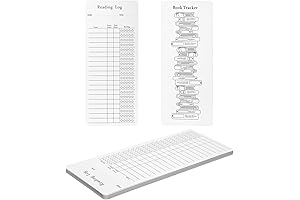 2024 Reading List Bookmark & Log: The Perfect Way to Track Your Progress!