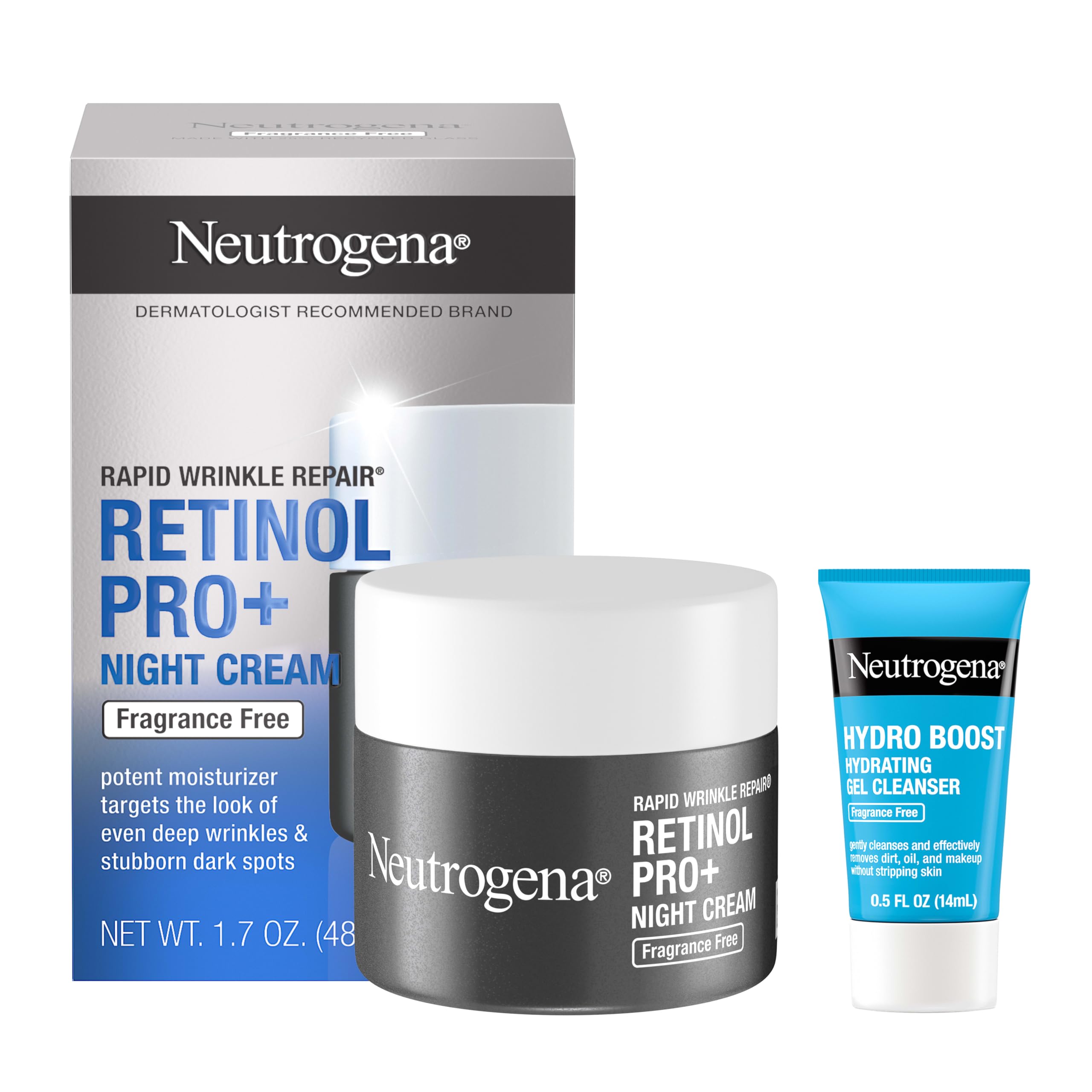 Amazon.com: Neutrogena Rapid Wrinkle Repair Pro+ Night Cream +