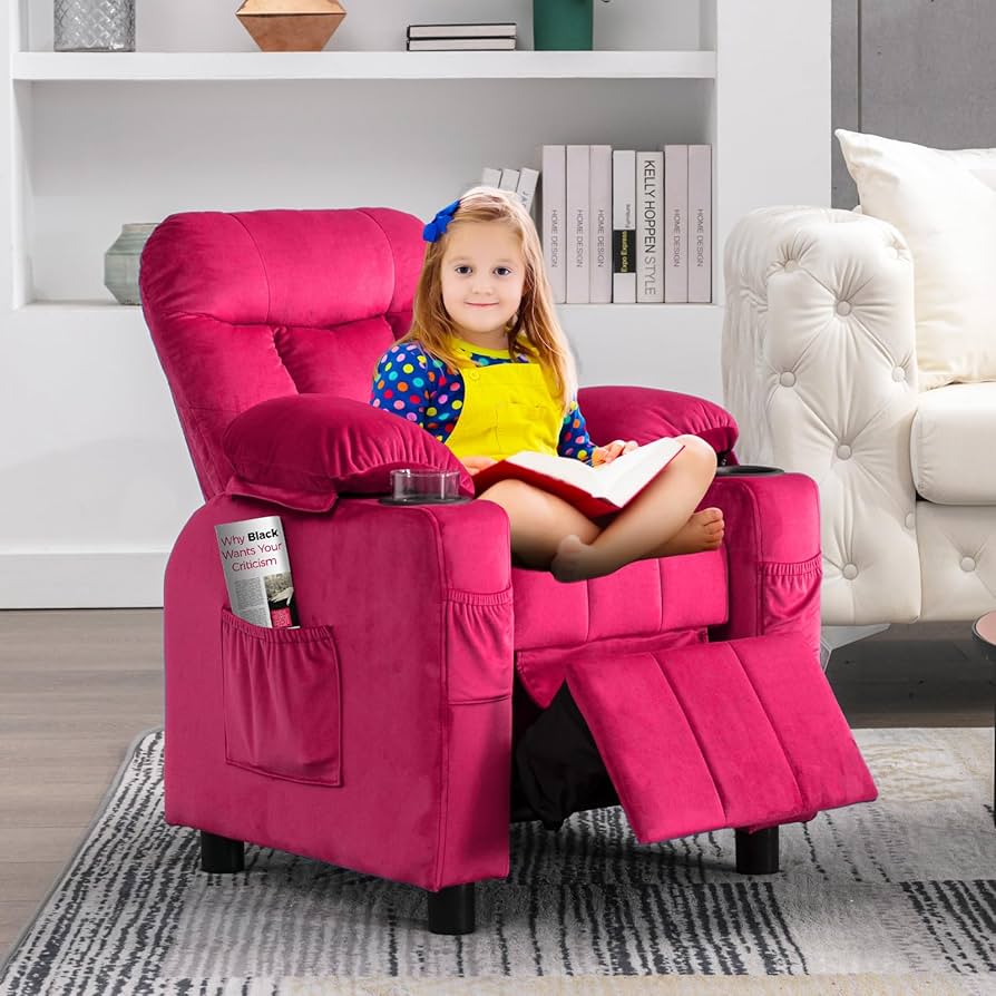 REWARDS　FLICK　Room97　セット Amazon.com: Kids Recliner, Toddlers Recliner Chair with Cup
