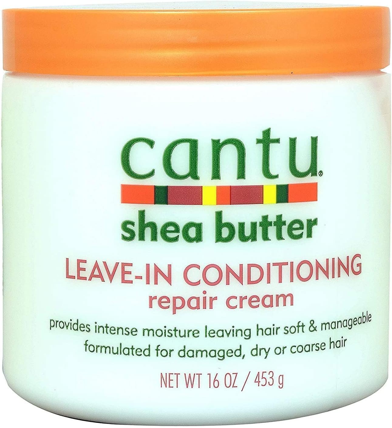 Shea Butter Leave in Conditioning Repair Cream For Dry Hair 453g,1 Count