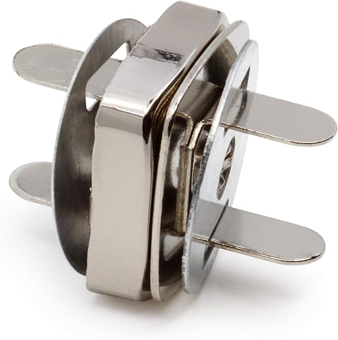 Dritz 760-65 Magnetic Snap, Square, 3/4-Inch, Nickel, 2 Sets
