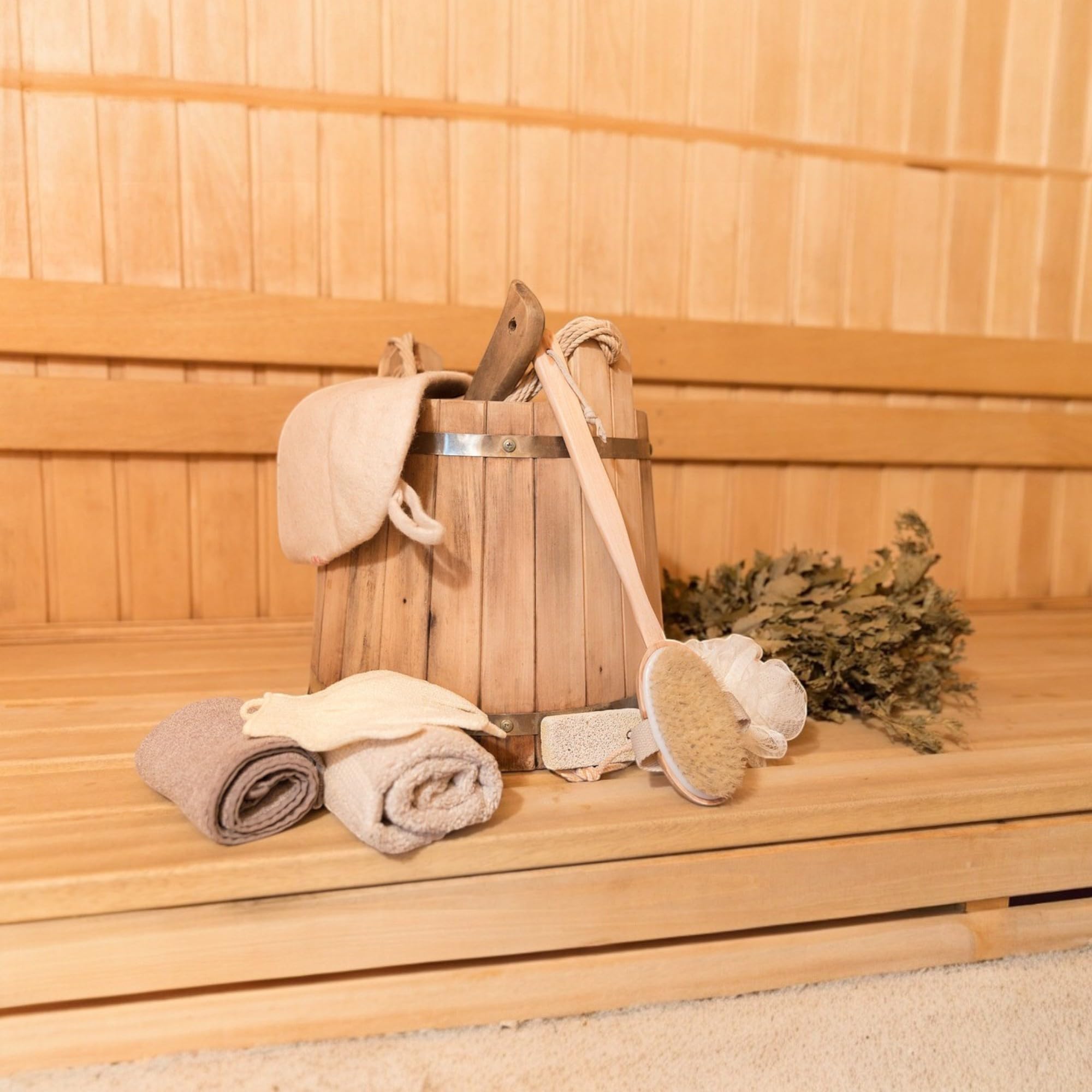 Chapeau de Sauna en Feutre 100% Coton GMMH